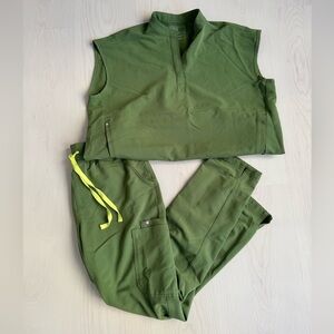 Fern Figs Scrub Set - medium